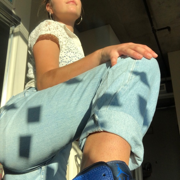 Royal Blue Nike Jordan 1 mid - Picture 8 of 8